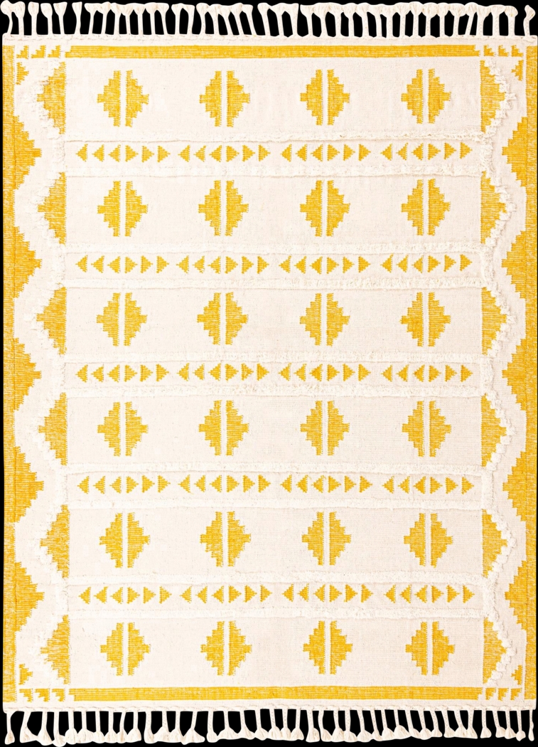 Rosea Yellow 8' x 10' Rug - Thumbnail - Image 1