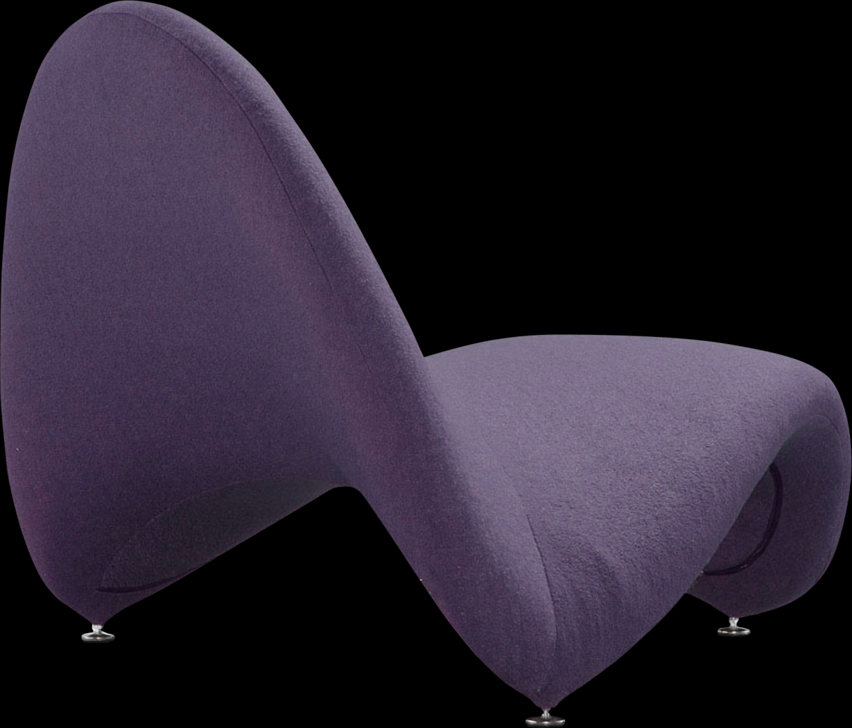 Roseburg Purple Accent Chair - Thumbnail - Image 2