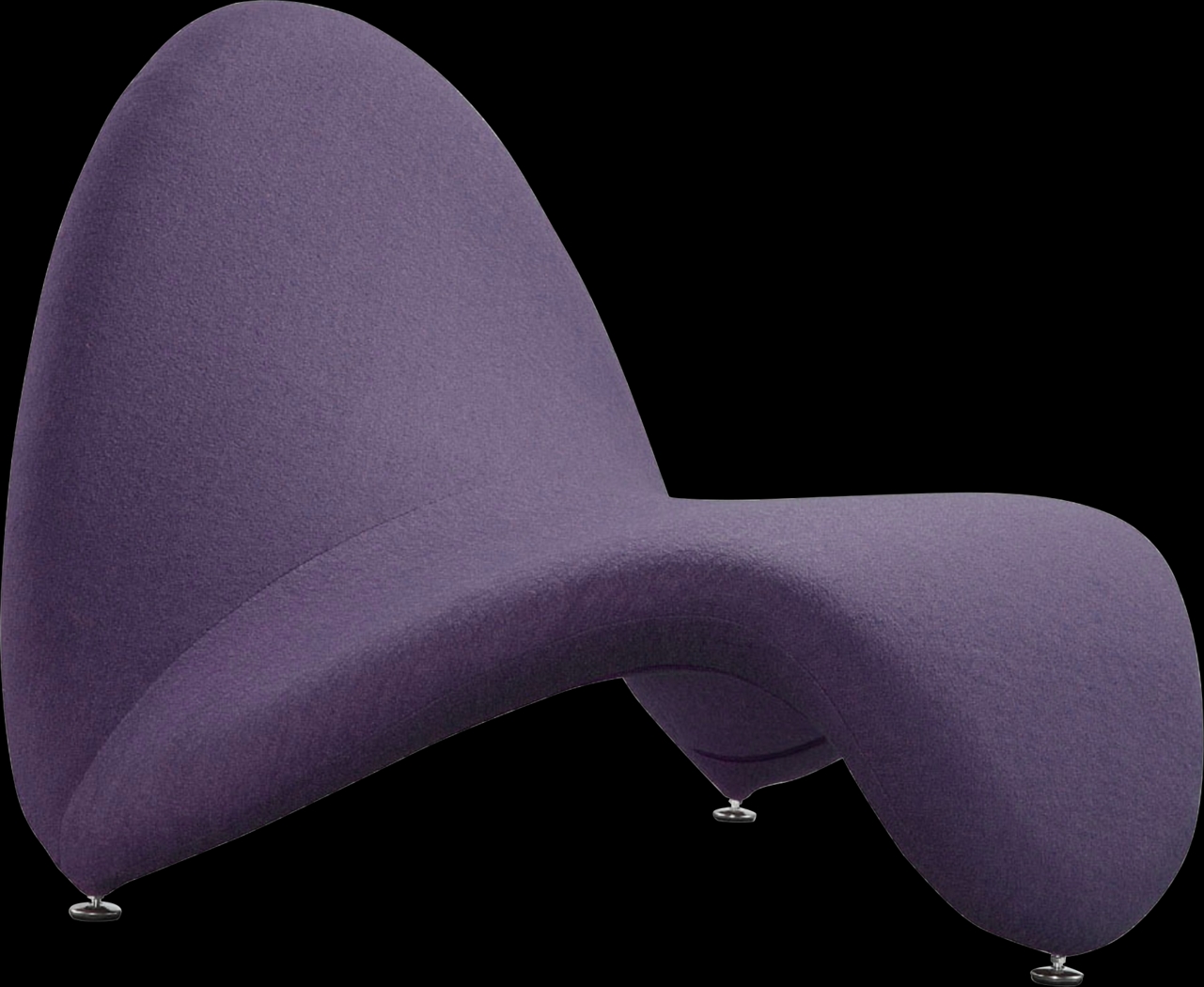 Roseburg Purple Accent Chair - Thumbnail - Image 1