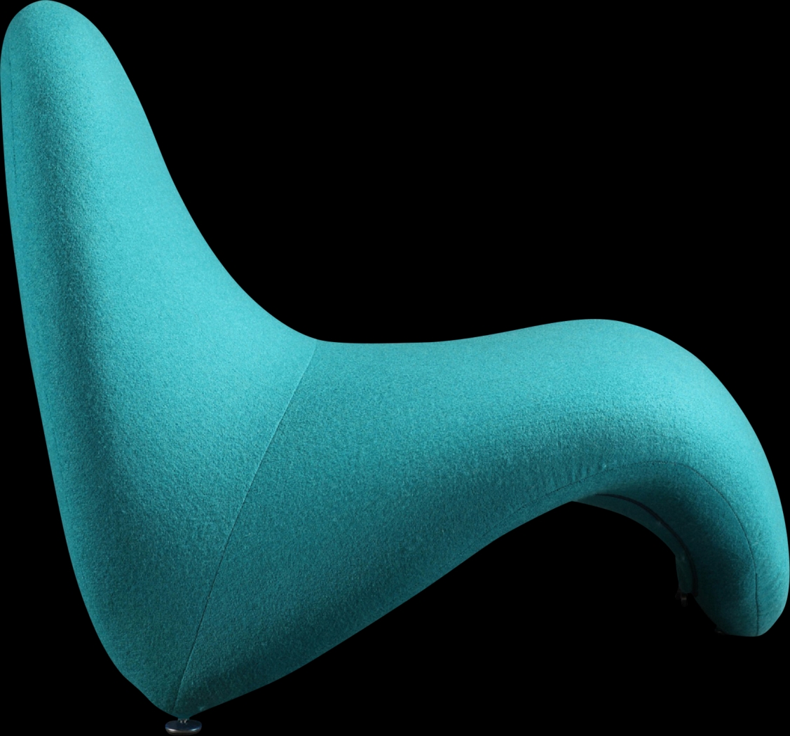 Roseburg Teal Accent Chair - Thumbnail - Image 3