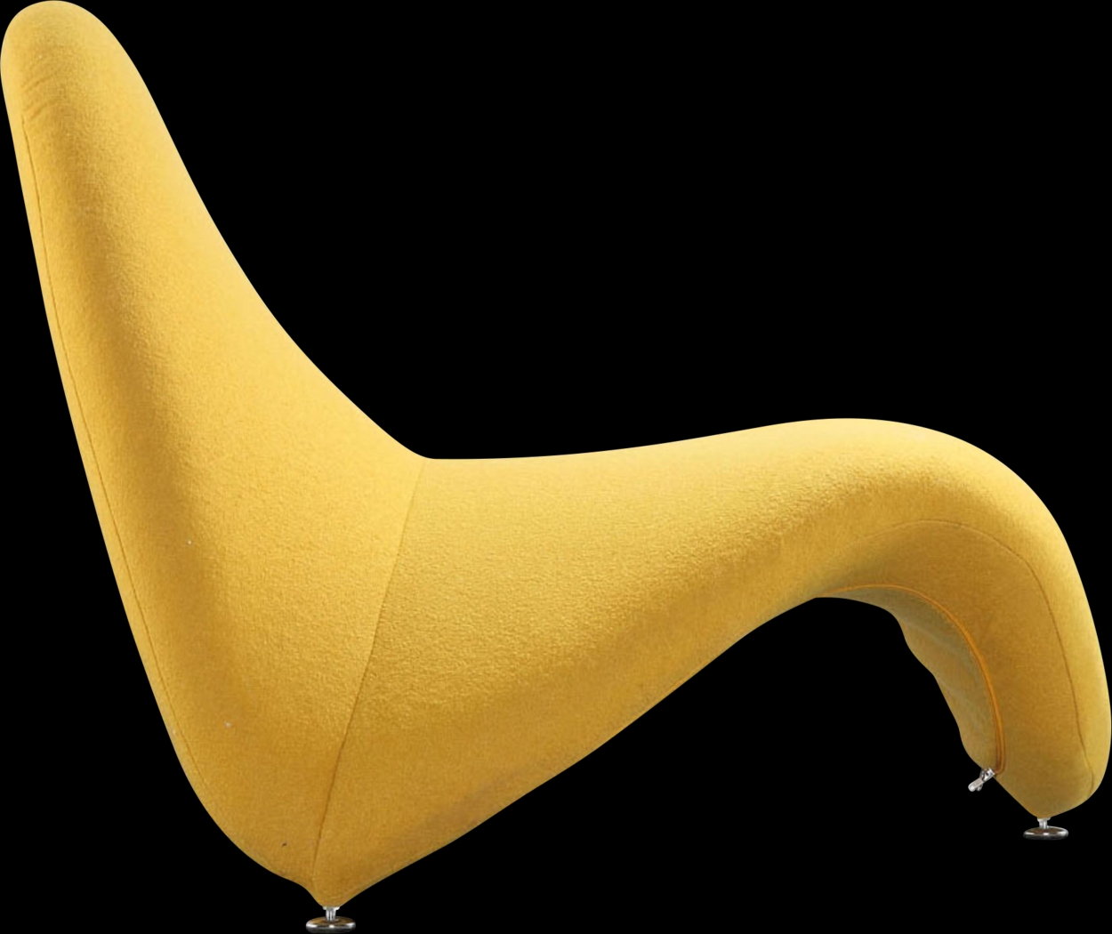 Roseburg Yellow Accent Chair - Thumbnail - Image 3