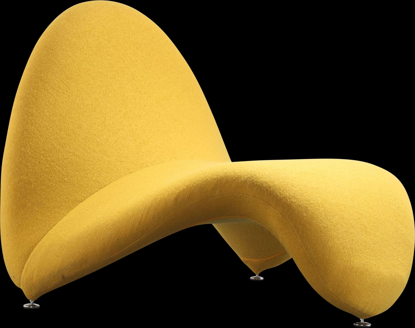 Roseburg Yellow Accent Chair - Thumbnail - Image 1