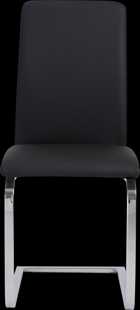 Rosecommon I Black Dining Chair, Set of 2 - Thumbnail - Image 3