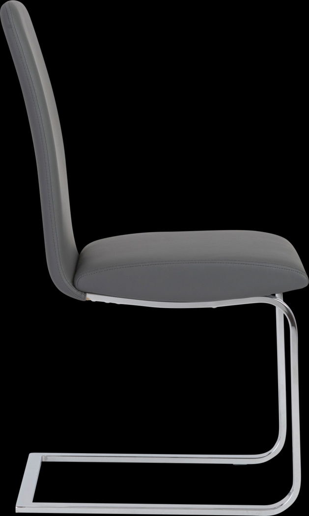 Rosecommon I Gray Dining Chair, Set of 2 - Thumbnail - Image 5