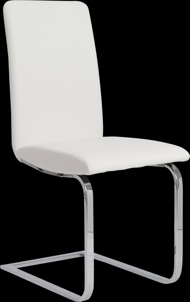 Rosecommon I White Dining Chair, Set of 2 - Thumbnail - Image 3