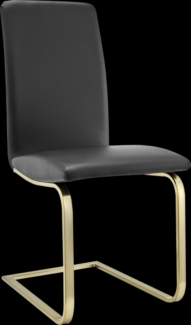 Rosecommon II Black Dining Chair, Set of 2 - Thumbnail - Image 4