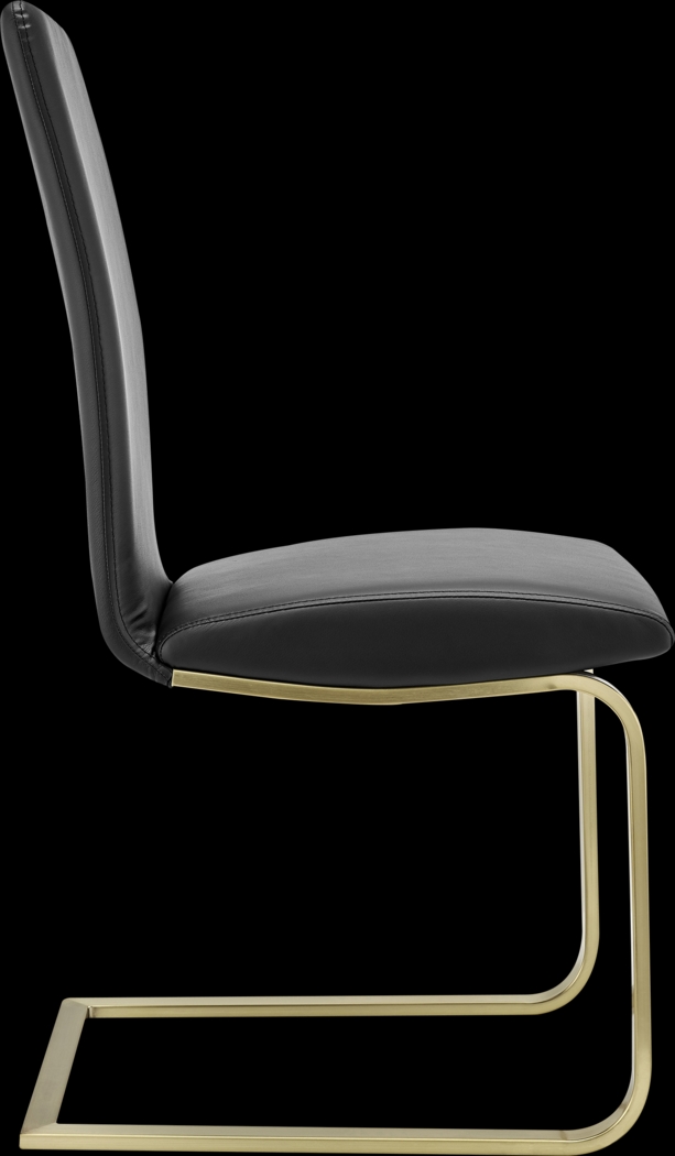 Rosecommon II Black Dining Chair, Set of 2 - Thumbnail - Image 5