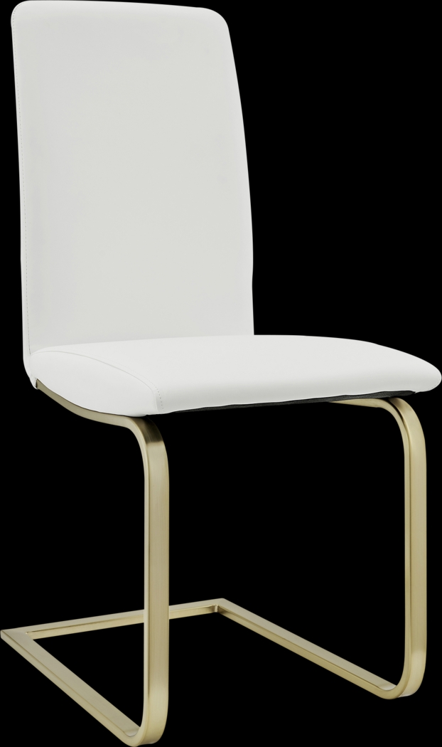 Rosecommon II White Dining Chair, Set of 2 - Thumbnail - Image 3
