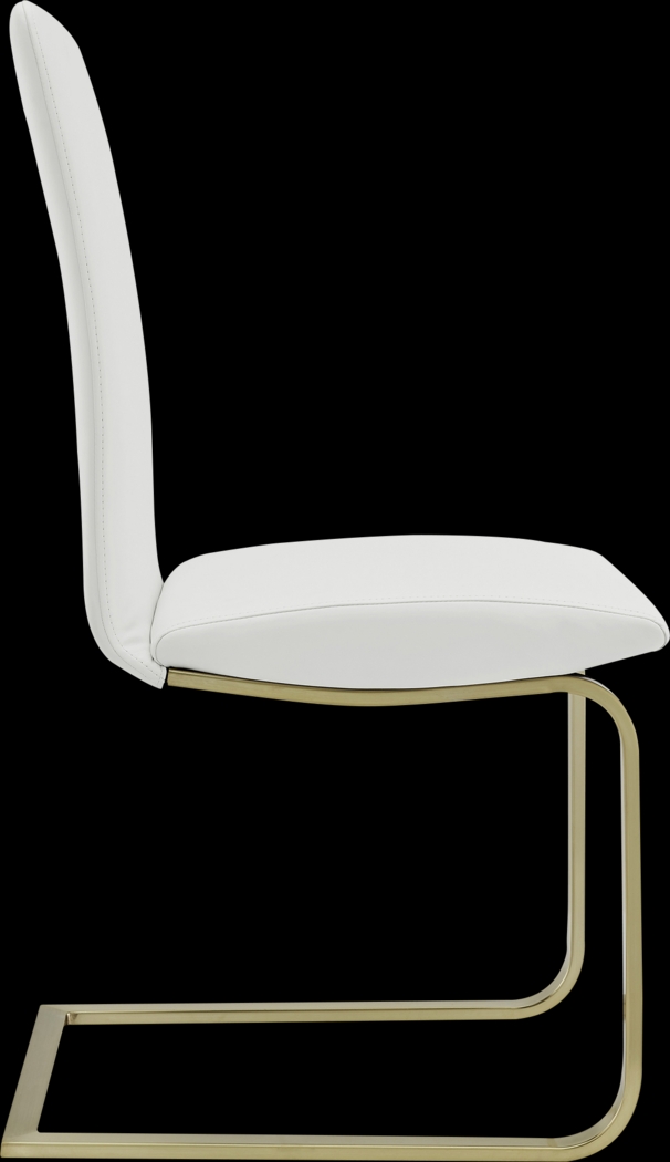 Rosecommon II White Dining Chair, Set of 2 - Thumbnail - Image 4