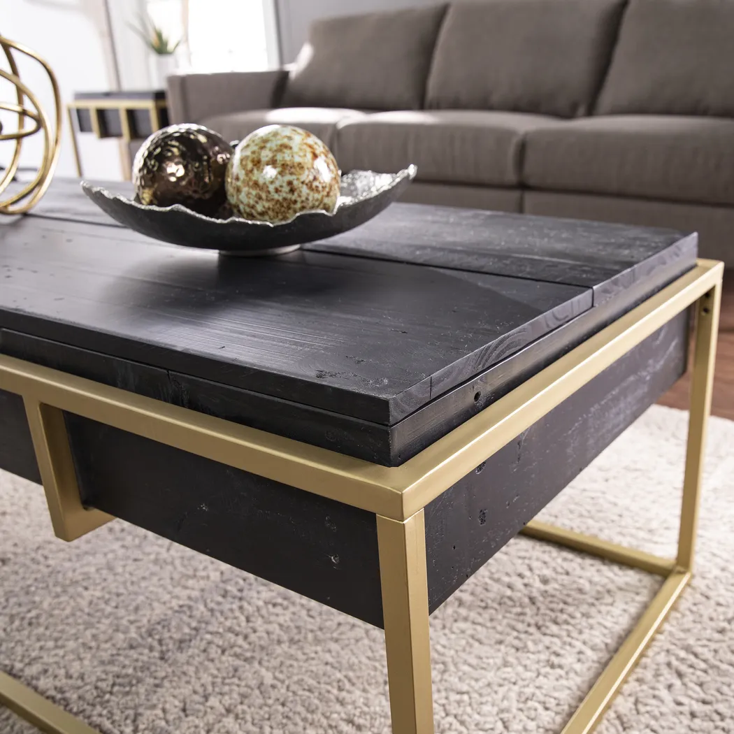 Rosecrans Black Cocktail Table - Thumbnail - Image 4