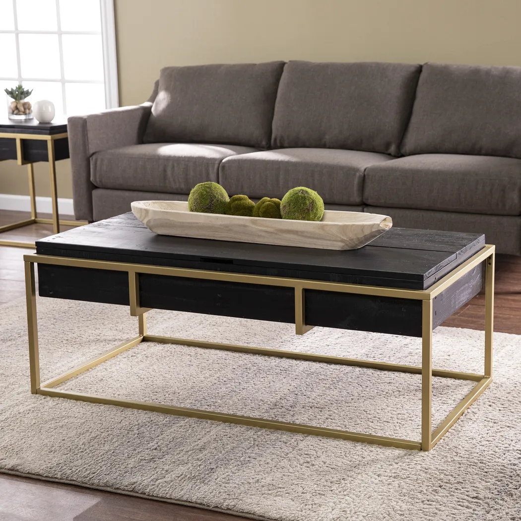 Rosecrans Black Cocktail Table - Thumbnail - Image 5