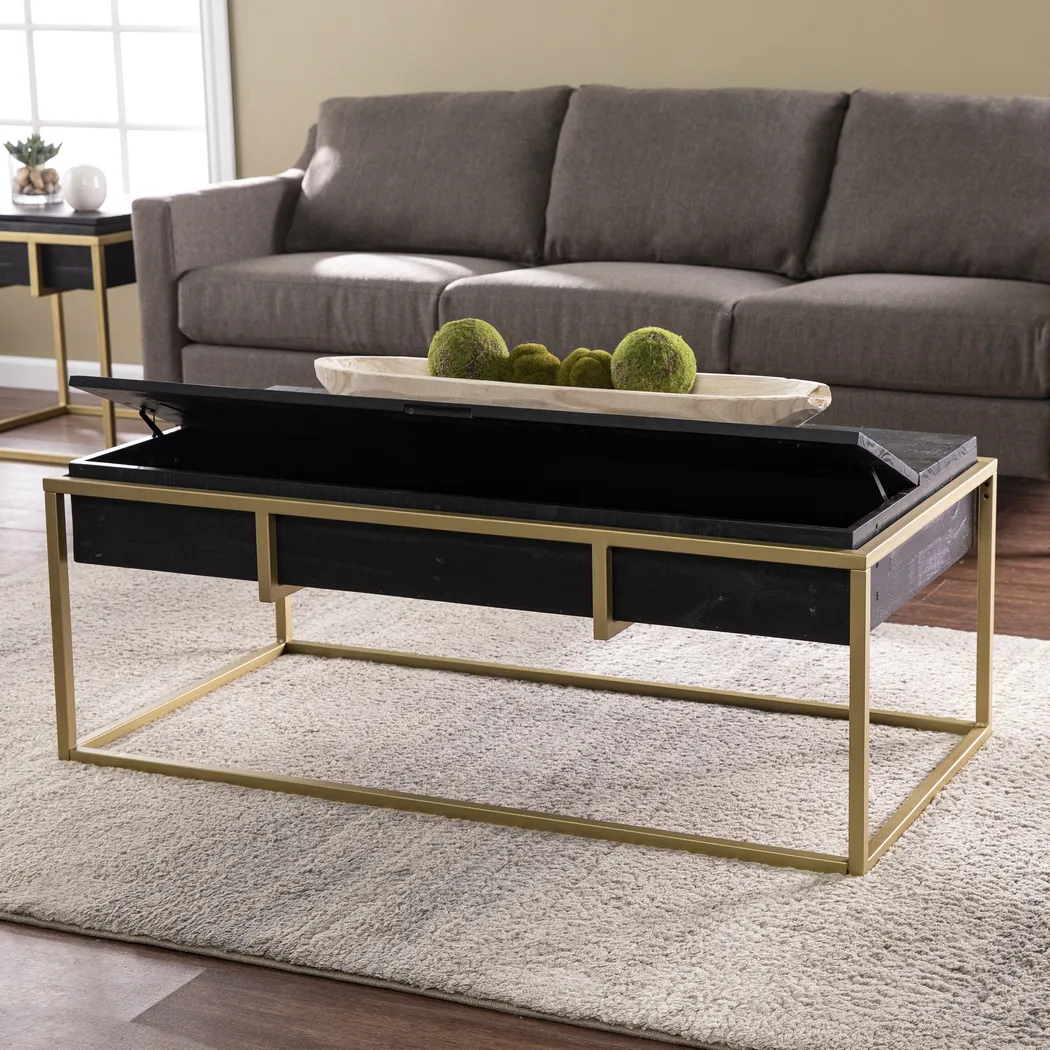 Rosecrans Black Cocktail Table - Thumbnail - Image 6