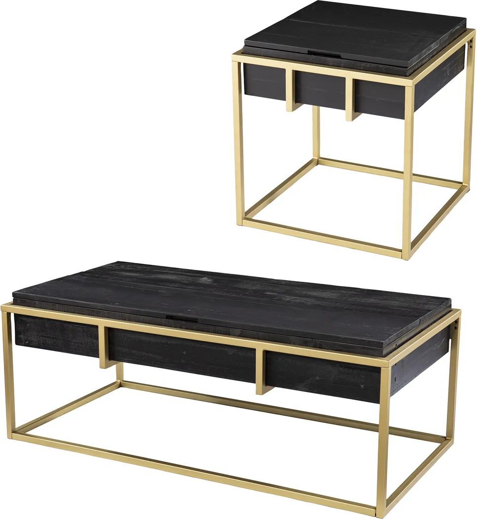 Rosecrans Black Cocktail Table - Thumbnail - Image 9