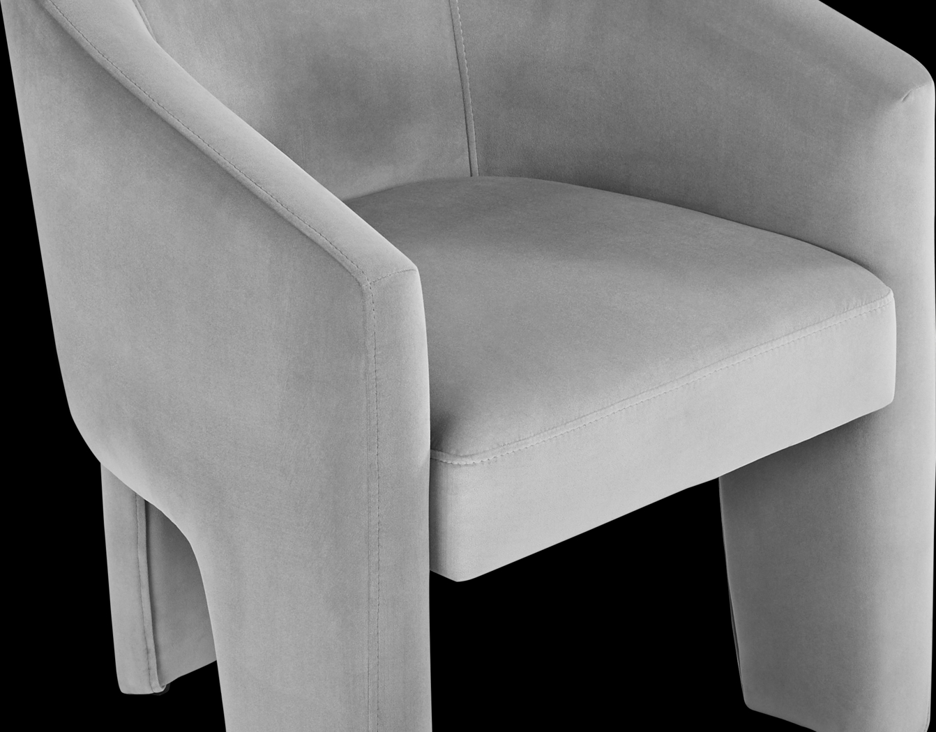 Rosedale Gray Arm Chair - Thumbnail - Image 3