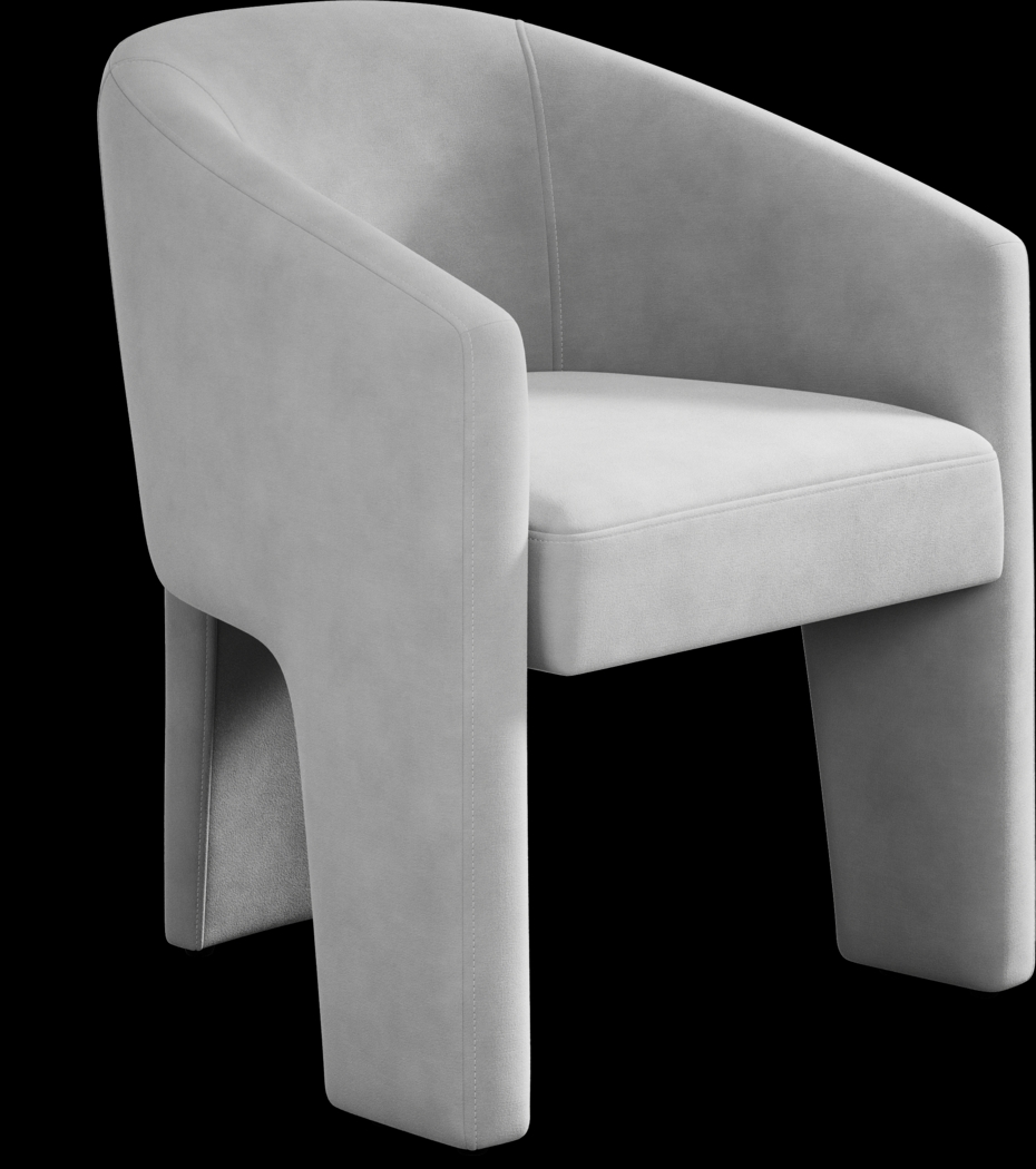 Rosedale Gray Arm Chair - Thumbnail - Image 1