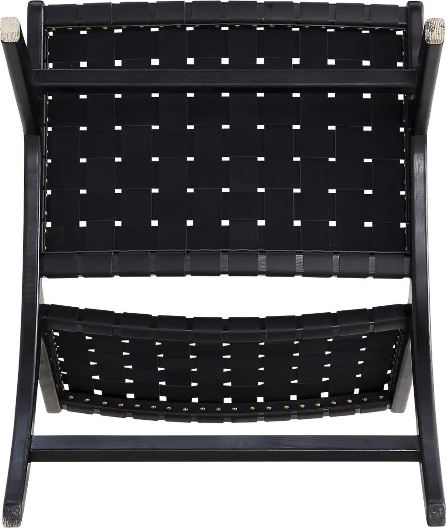 Rosefly Black Accent Chair - Thumbnail - Image 6