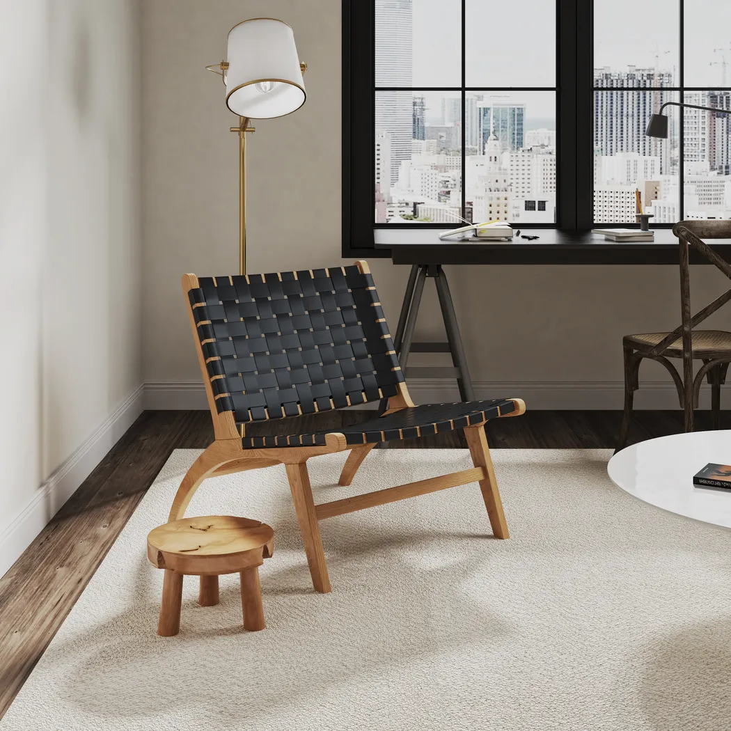 Rosefly Natural Accent Chair - Thumbnail - Image 2