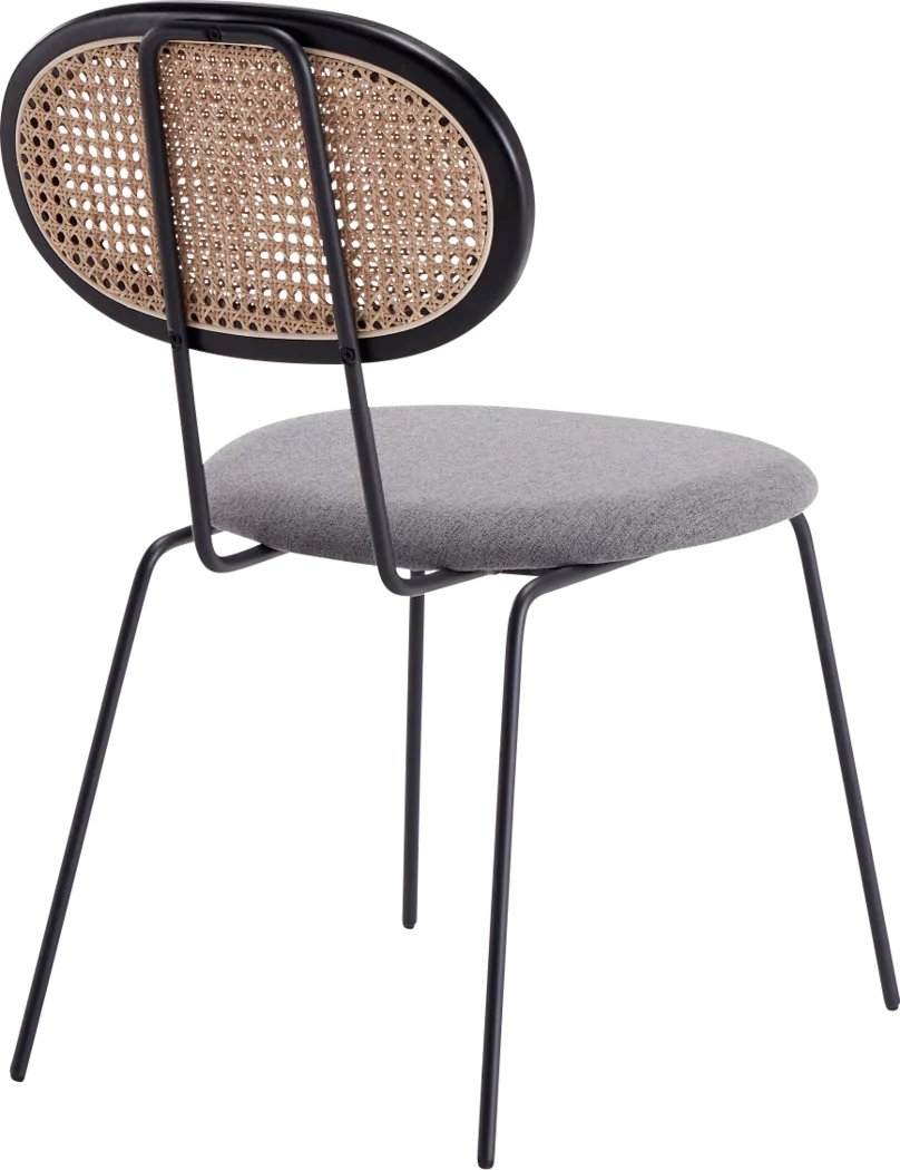 Roseforce Gray Side Chair, Set of 2 - Thumbnail - Image 10