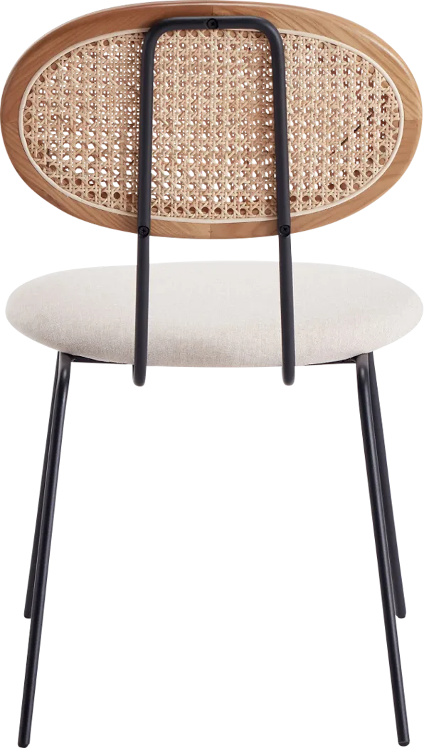 Roseforce Oatmeal Side Chair, Set of 2 - Thumbnail - Image 3