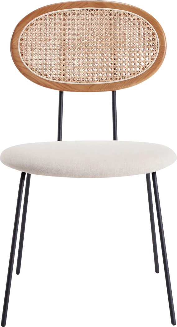 Roseforce Oatmeal Side Chair, Set of 2 - Thumbnail - Image 8