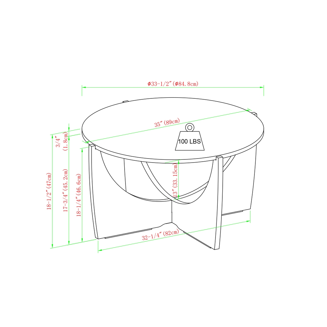 Roseheath Gray Large Cocktail Table - Thumbnail - Image 6
