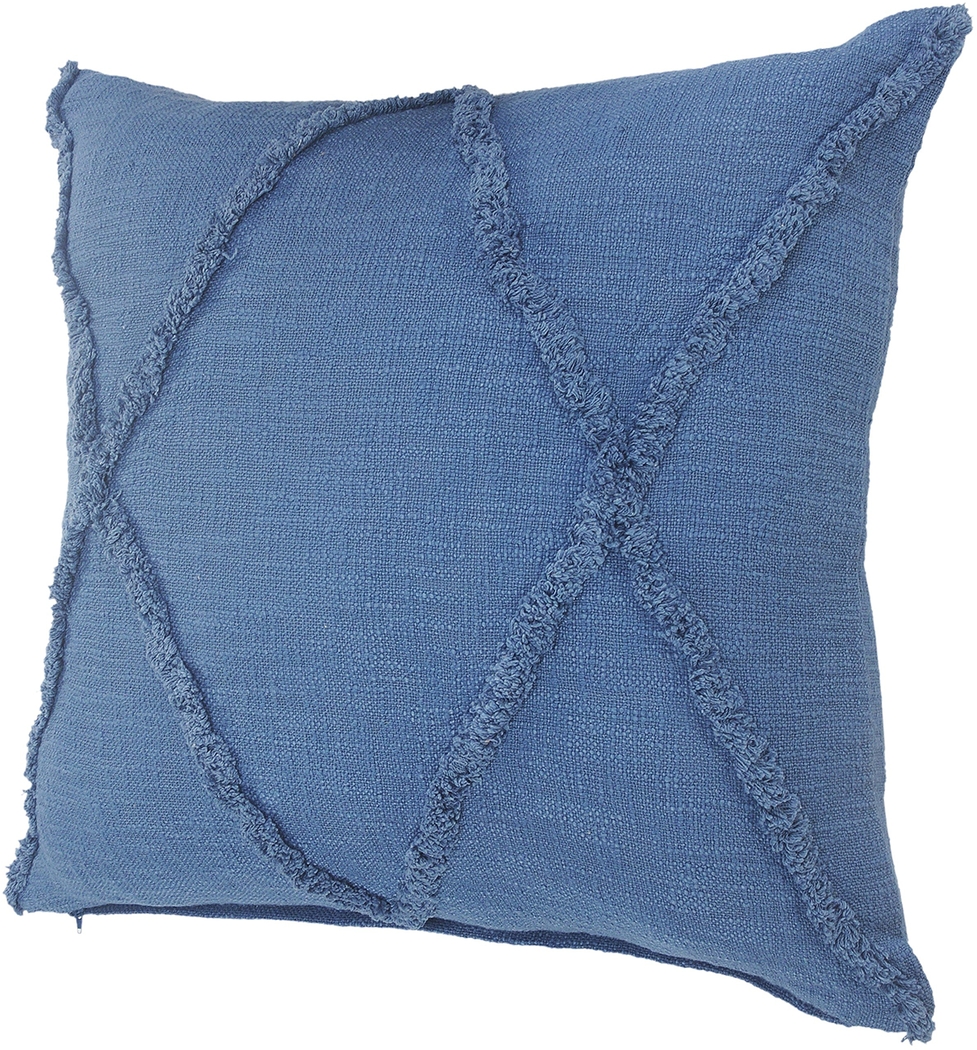 Rosellar Blue Throw Pillow - Thumbnail - Image 5