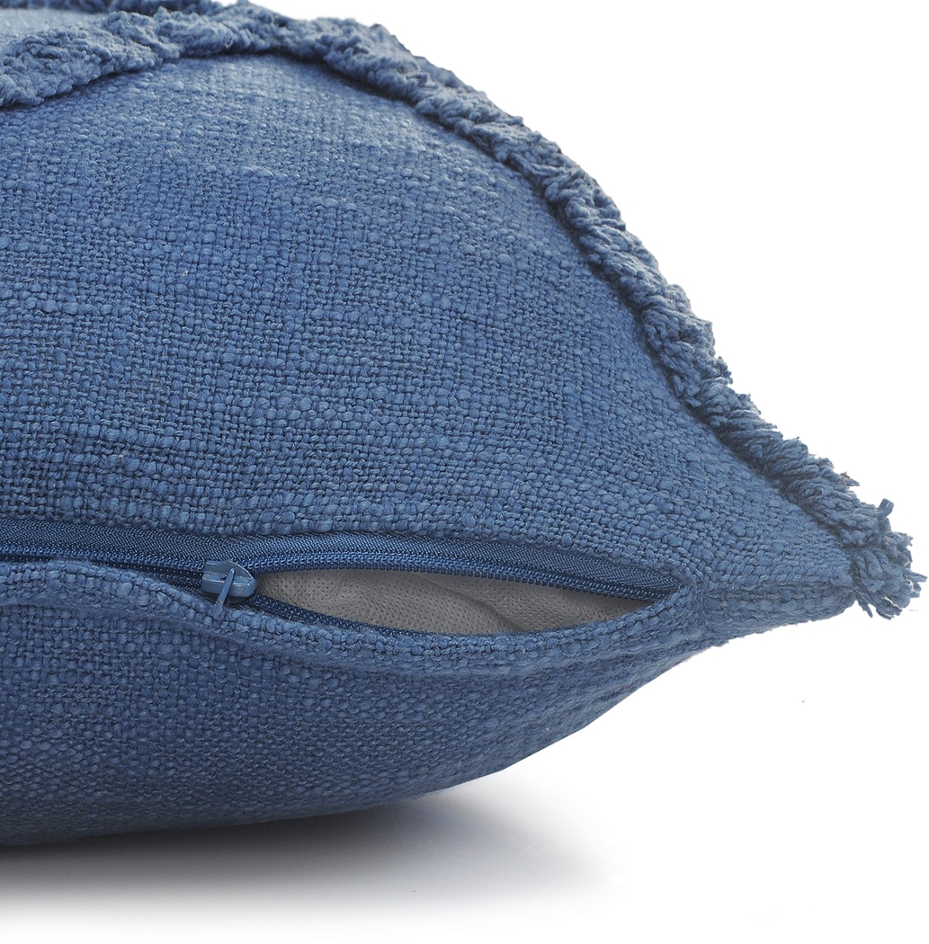 Rosellar Blue Throw Pillow - Thumbnail - Image 8