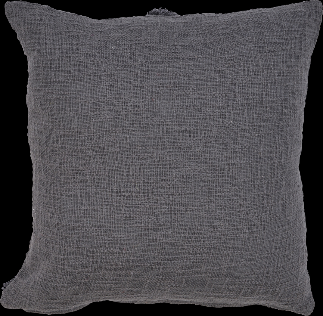 Rosellar Dark Gray Accent Pillow Set of 2 - Thumbnail - Image 4
