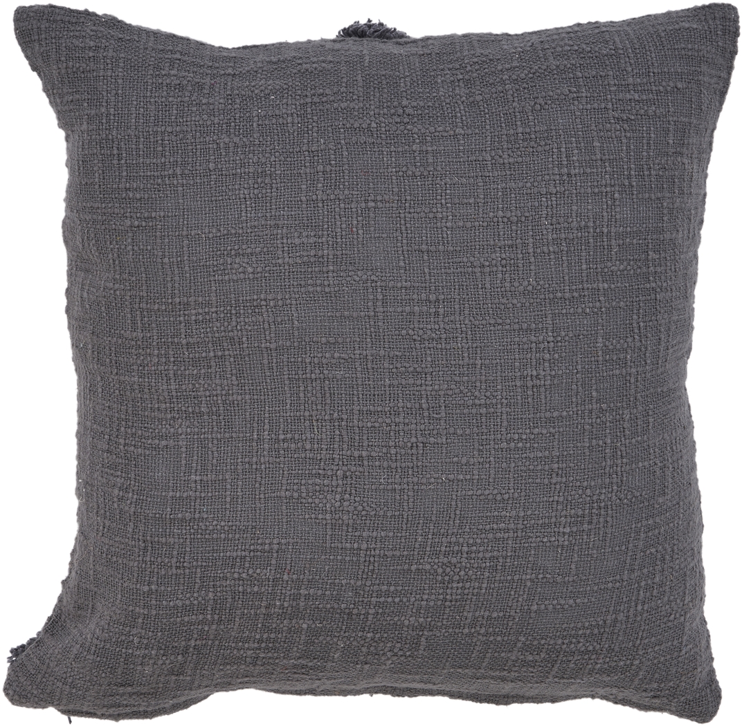 Rosellar Dark Gray Throw Pillow - Thumbnail - Image 7