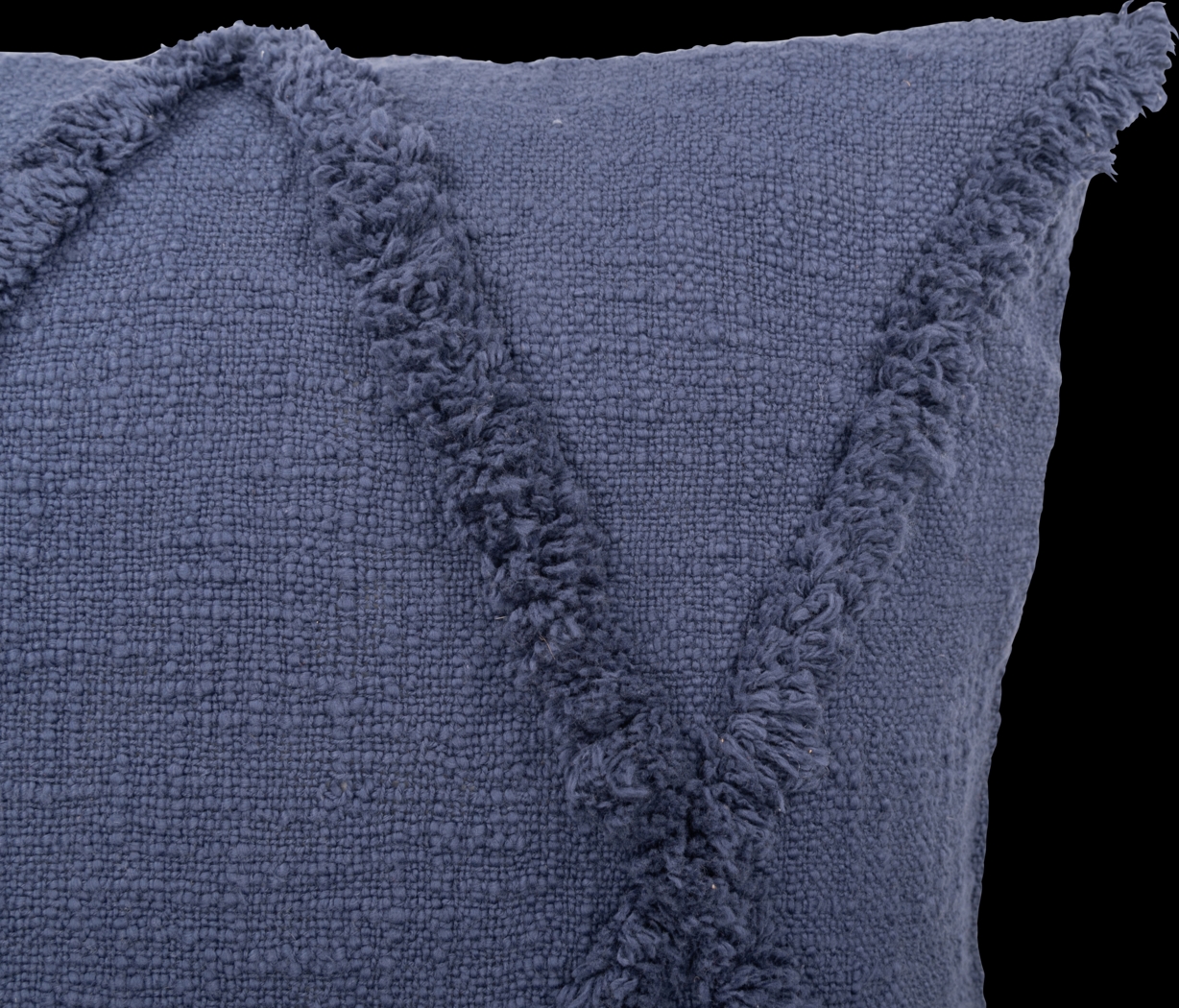 Rosellar Denim Accent Pillow Set of 2 - Thumbnail - Image 5