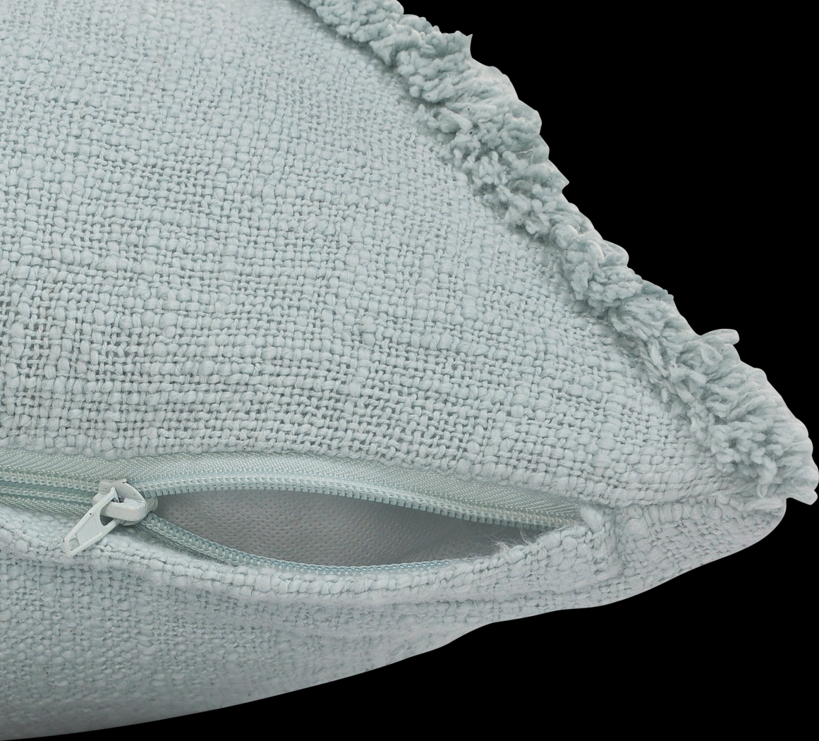 Rosellar Light Blue Accent Pillow Set of 2 - Thumbnail - Image 6