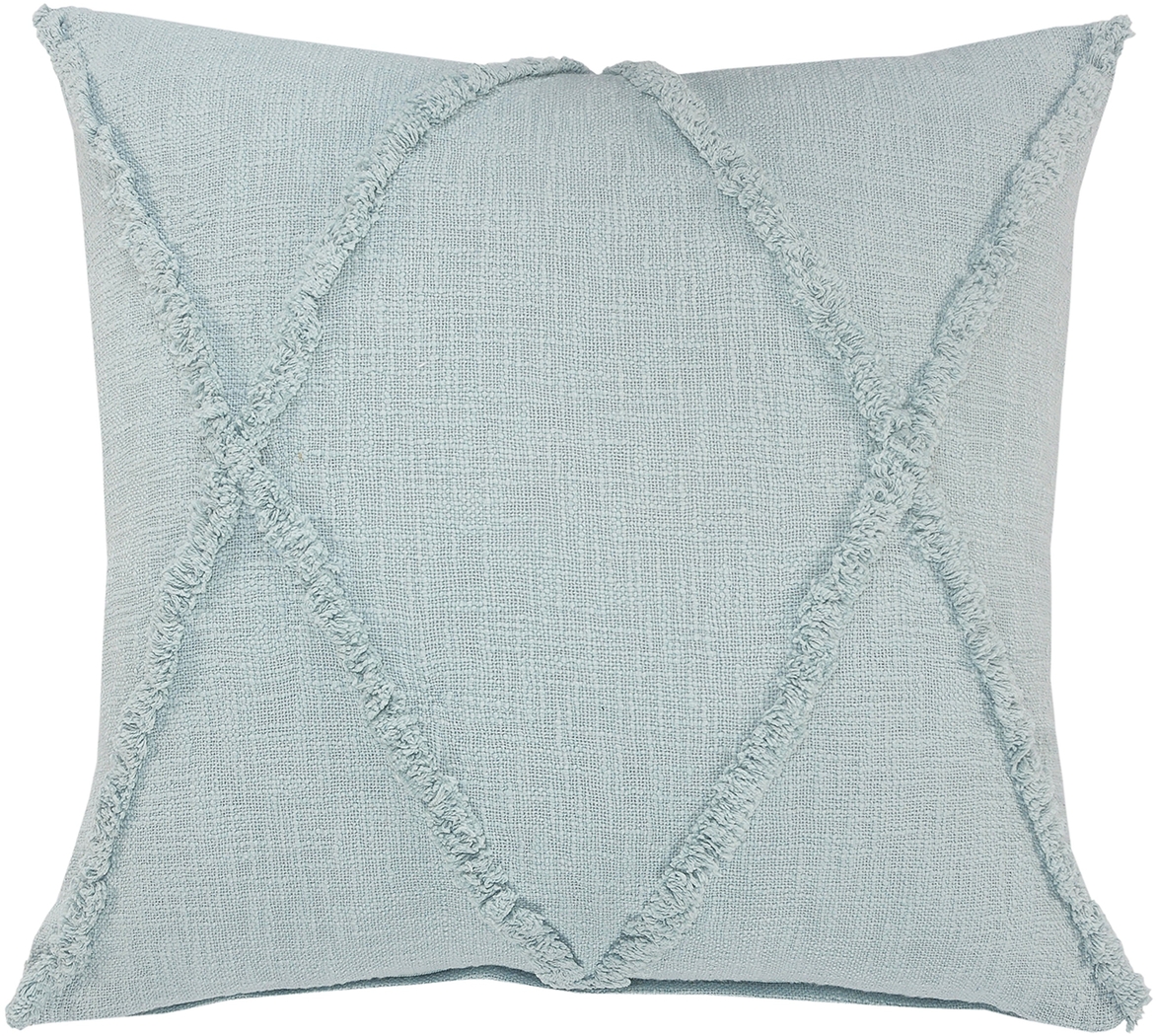 Rosellar Light Blue Throw Pillow - Thumbnail - Image 6