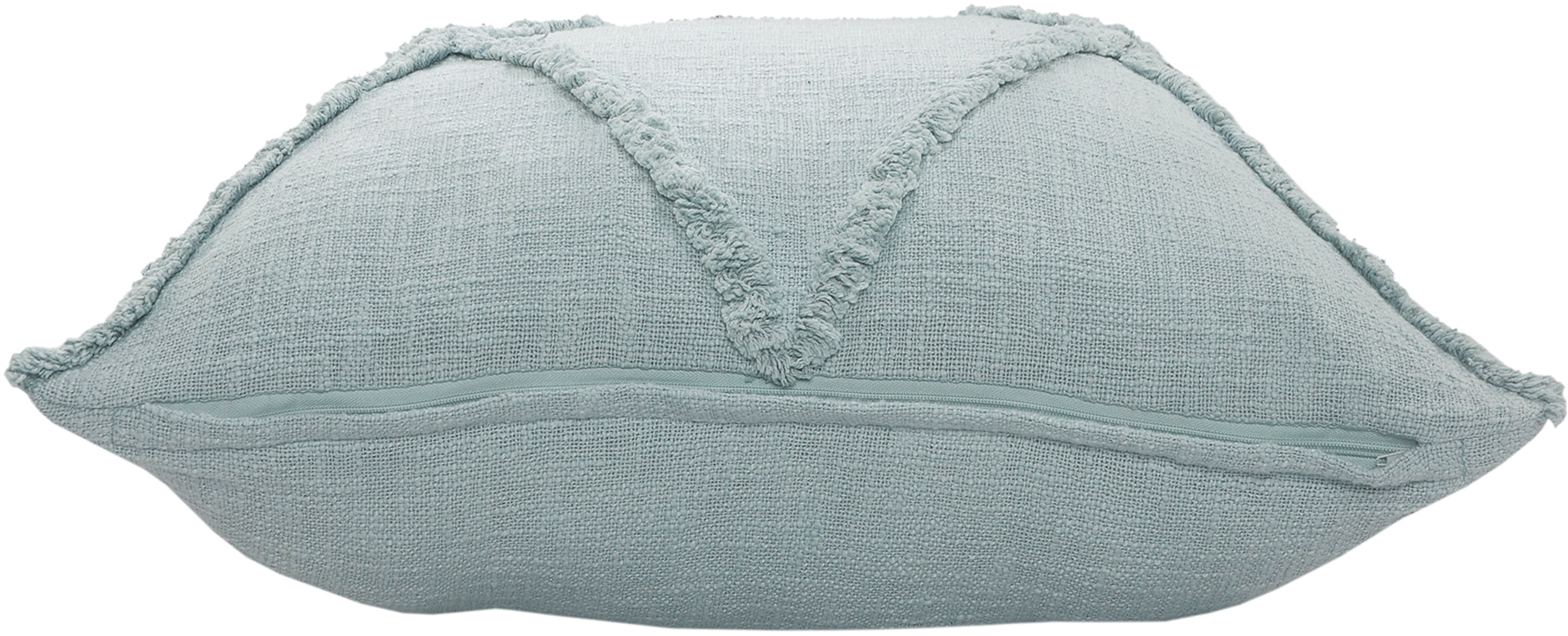 Rosellar Light Blue Throw Pillow - Thumbnail - Image 7