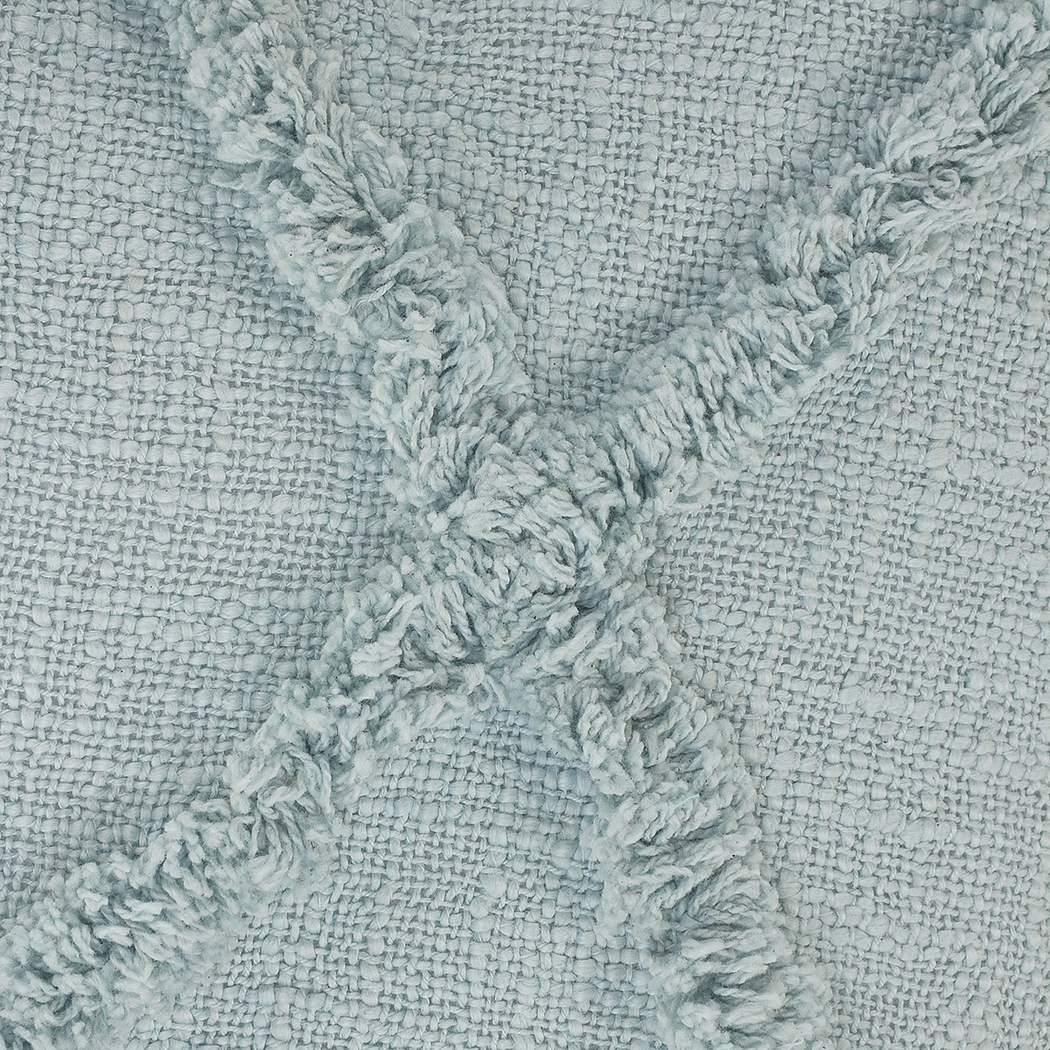 Rosellar Light Blue Throw Pillow - Thumbnail - Image 10