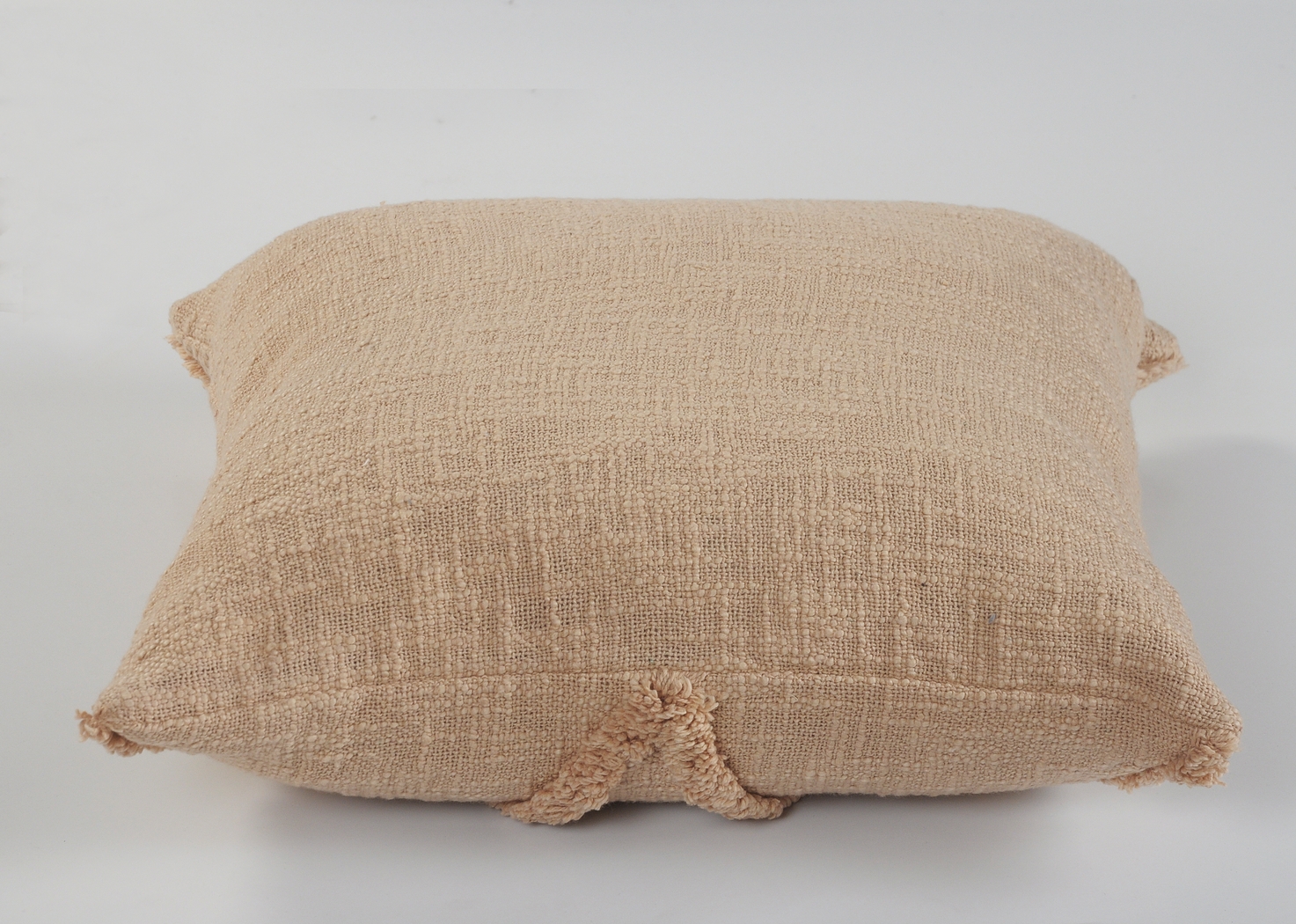 Rosellar Light Brown Throw Pillow - Thumbnail - Image 5