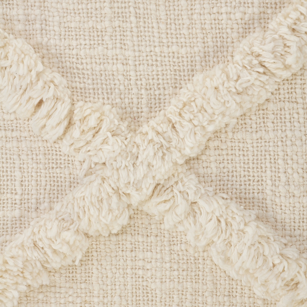 Rosellar Natural Accent Pillow Set of 2 - Thumbnail - Image 3