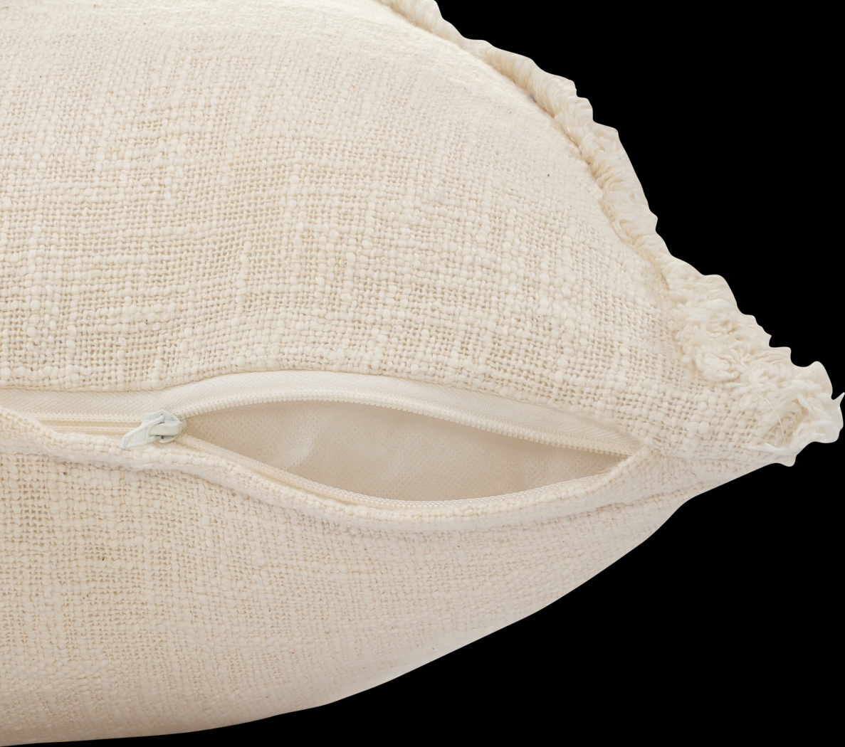 Rosellar Natural Accent Pillow Set of 2 - Thumbnail - Image 4