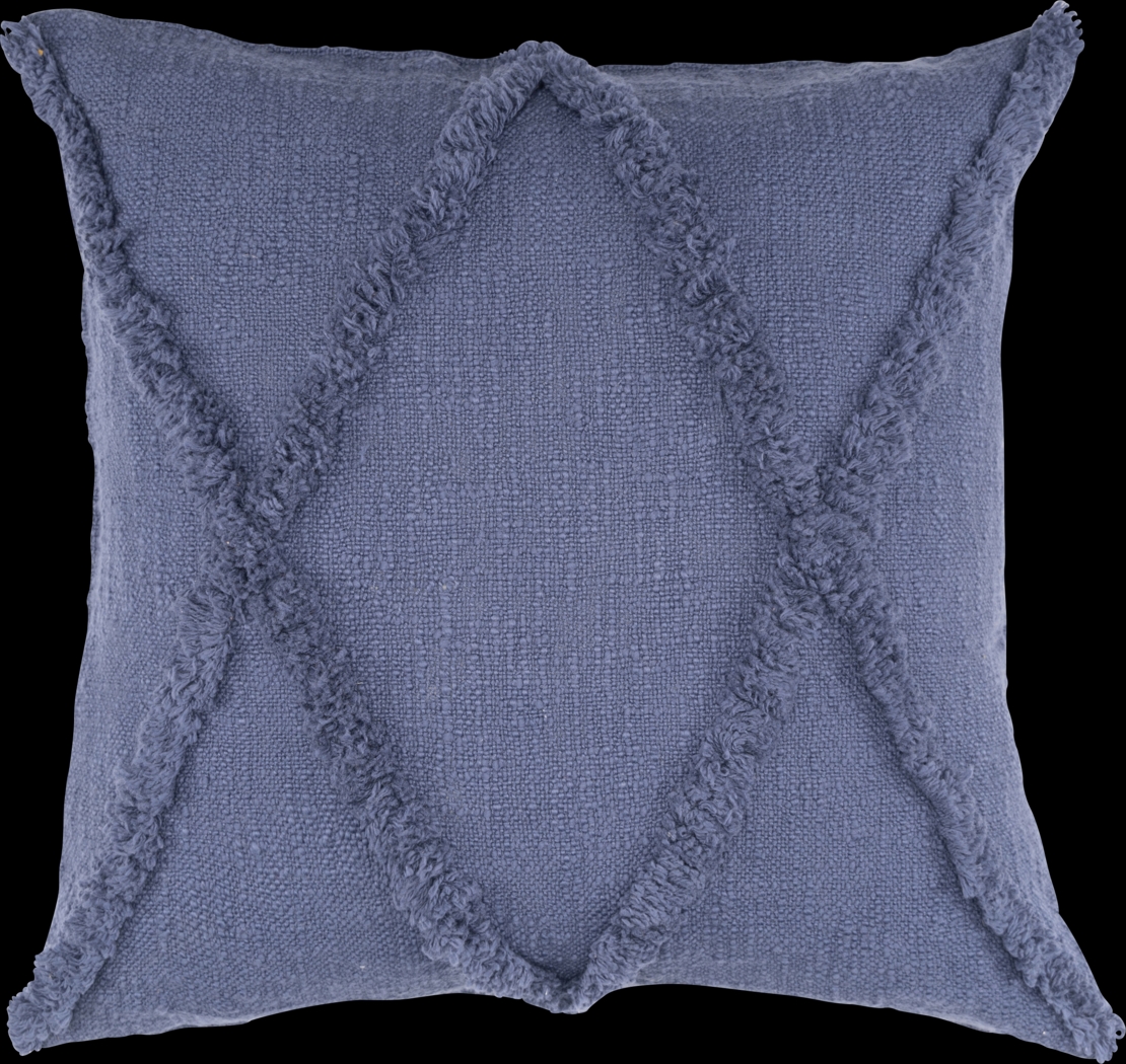 Rosellar Navy Throw Pillow - Thumbnail - Image 1