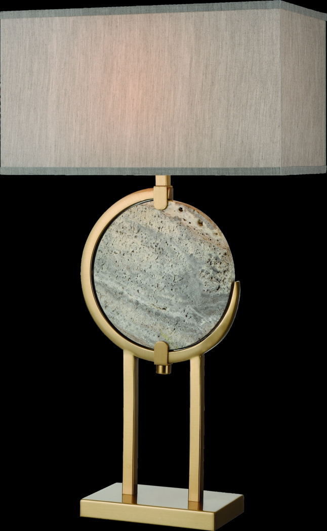 Roselle Home Gray Lamp - Thumbnail - Image 1