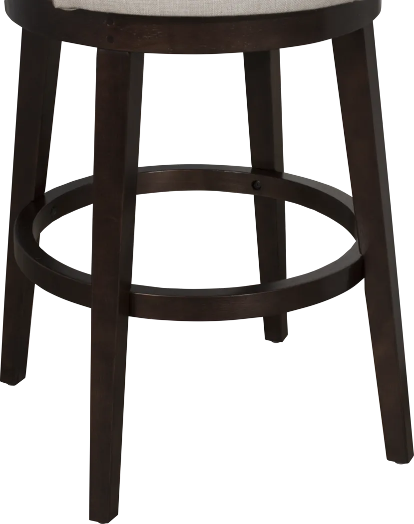 Rosemead Brown Swivel Counter Height Stool - Thumbnail - Image 3