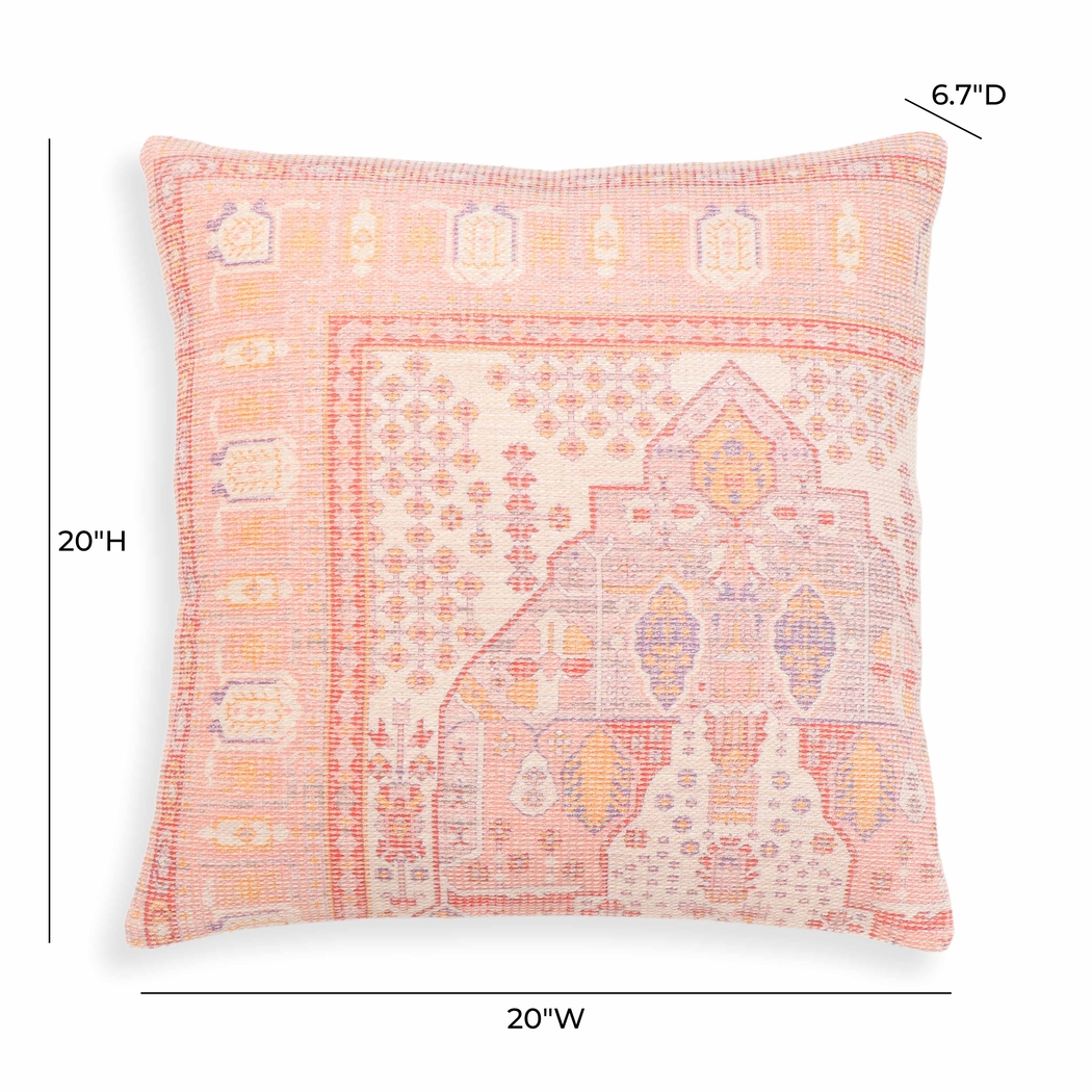 Rosemill I Pink Accent Pillow - Thumbnail - Image 4