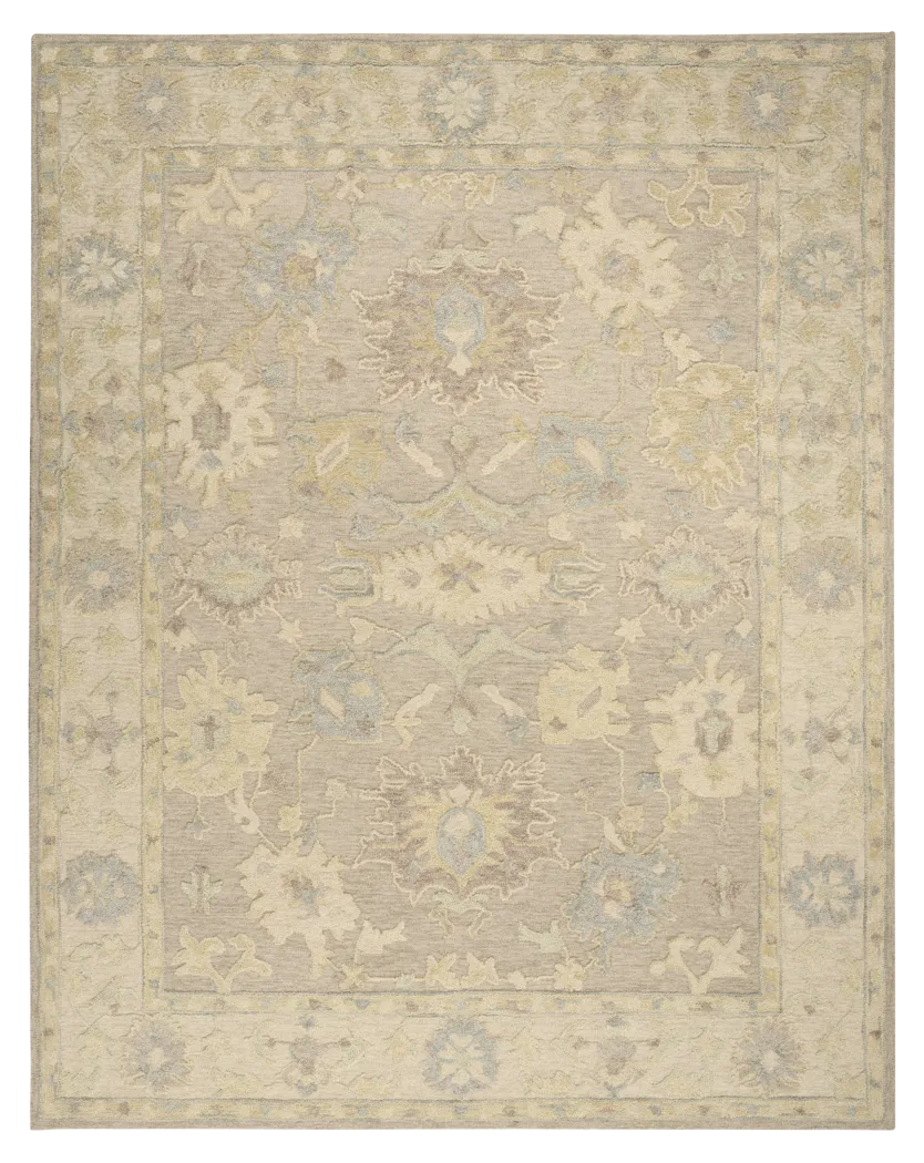 Rosemoore Beige 9'9 x 13'9 Rug - Thumbnail - Image 1