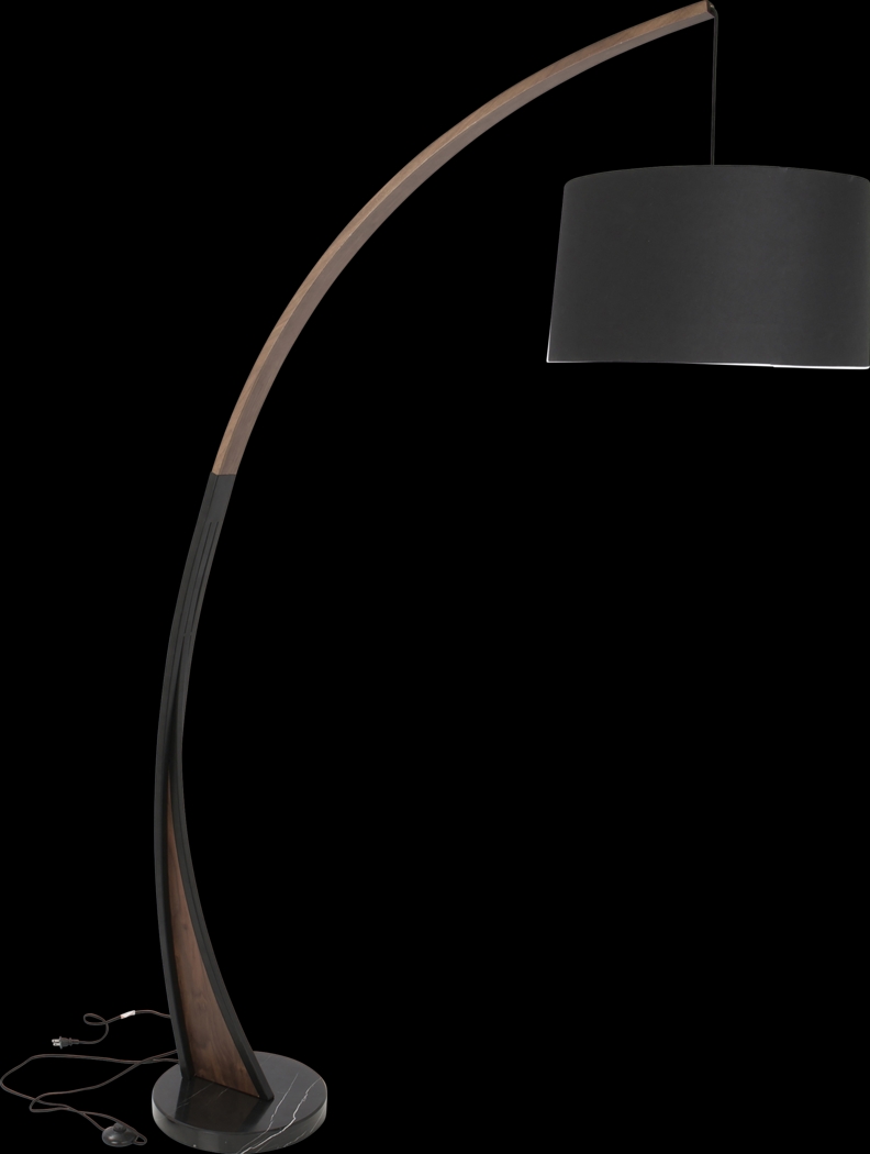 Roseneath Walnut Floor Lamp - Thumbnail - Image 1