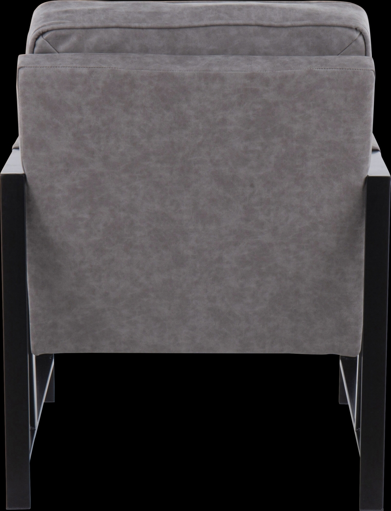 Rosenridge Gray Accent Chair - Thumbnail - Image 4
