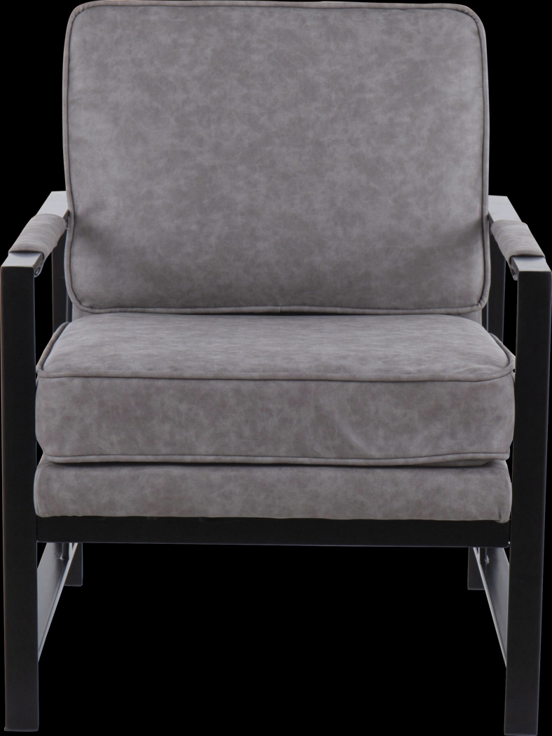 Rosenridge Gray Accent Chair - Thumbnail - Image 5