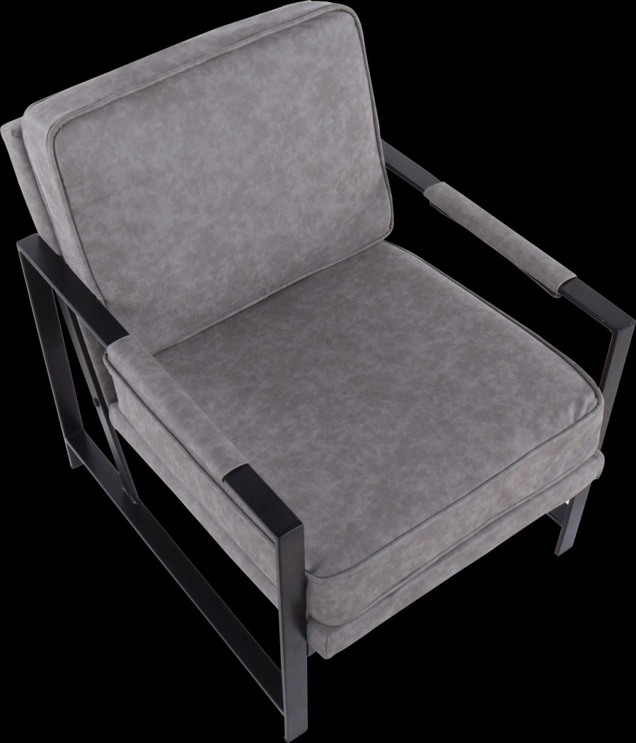 Rosenridge Gray Accent Chair - Thumbnail - Image 6