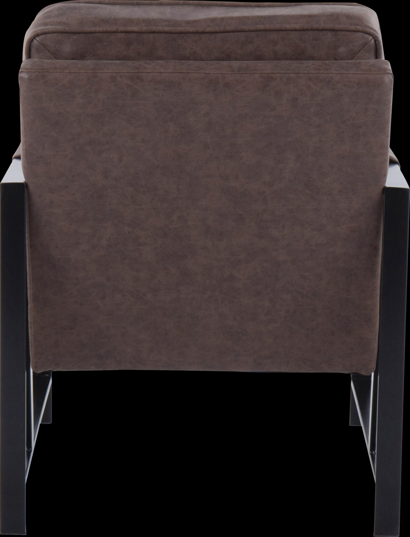 Rosenridge Espresso Accent Chair - Thumbnail - Image 4