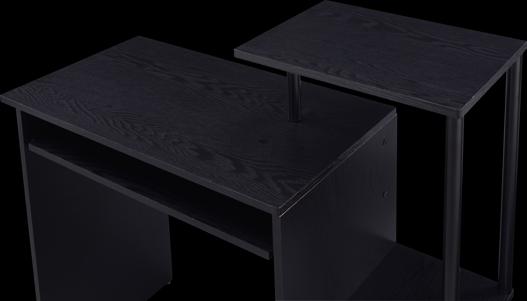 Roseny Black Desk - Thumbnail - Image 3