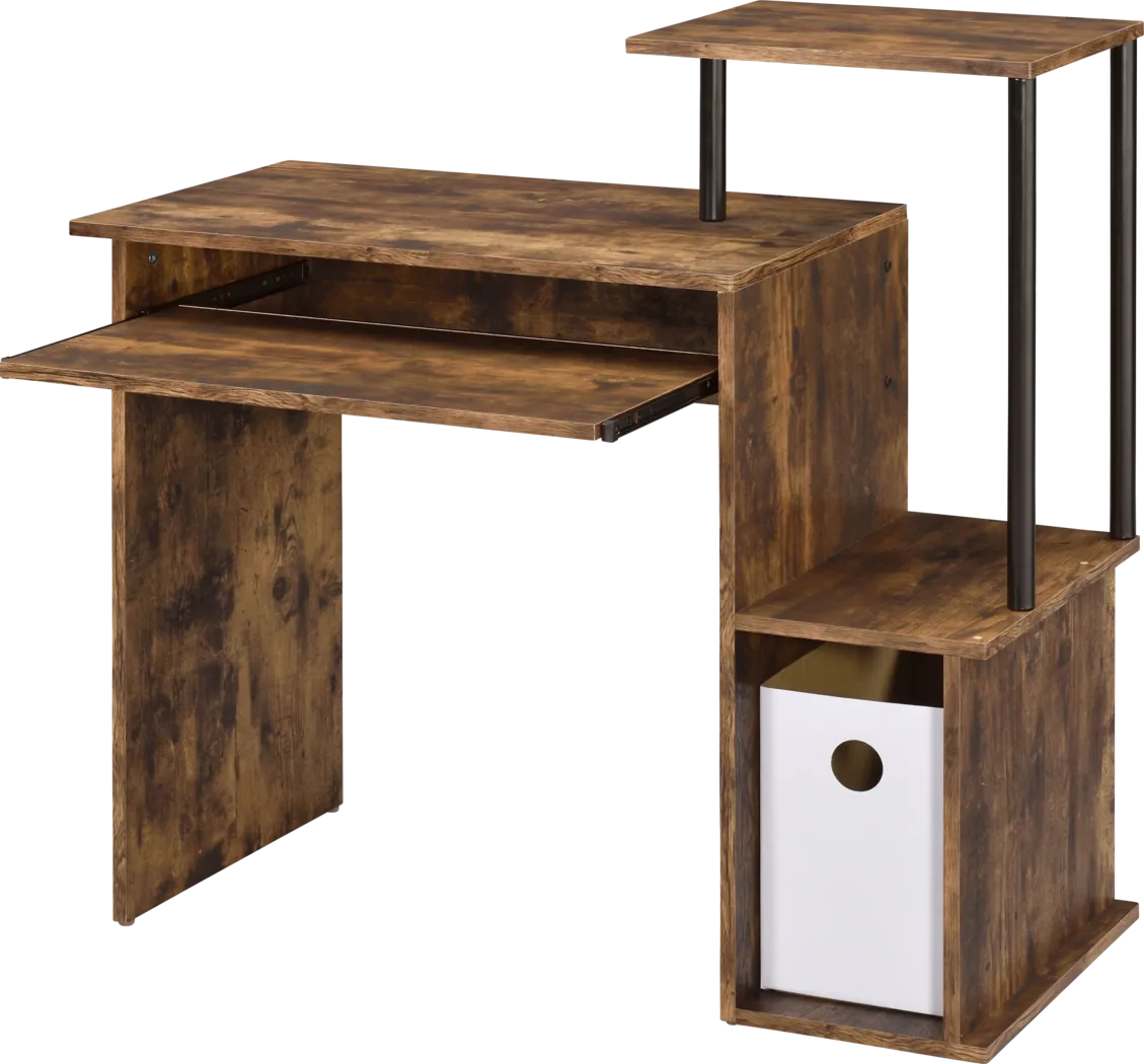 Roseny Brown Desk - Thumbnail - Image 2