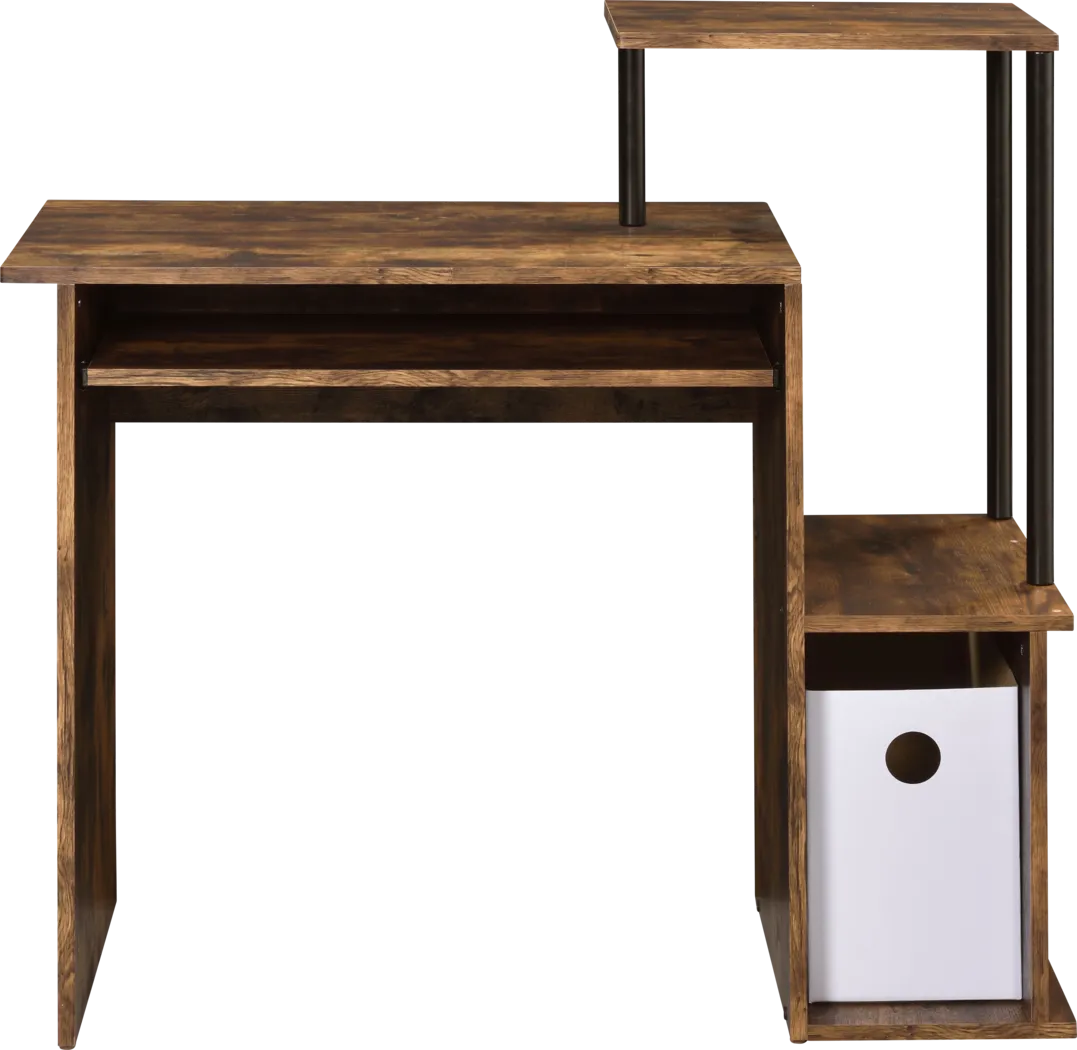 Roseny Brown Desk - Thumbnail - Image 3